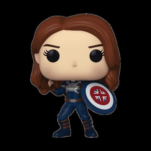 Фигурка Капитан Картер - Funko Pop! MARVEL: WHAT IF...? #968 CAPTAIN CARTER (2009534)