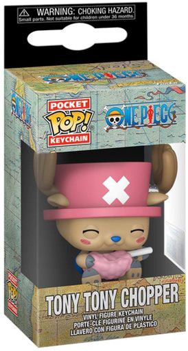 Брелок-фігурка на кліпсі Funko Pop! — ЧОППЕР ІЗ ЦУКРОВОЮ ВАТОЮ (ONE PIECE) (2009557)