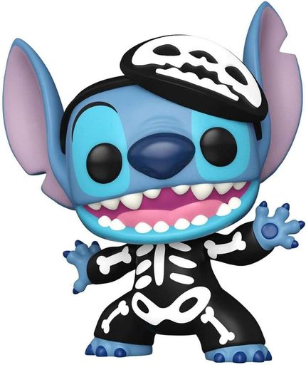 Фігурка Стіч-Скелет — Funko Pop! DISNEY: LILO & STITCH — SKELETON STITCH #1234 (Special Edition) (2009571)