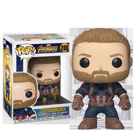 Фигурка Капитан Америка — Funko Pop! MARVEL: AVENGERS INFINITY WAR — CAPTAIN AMERICA #288 (2009633)