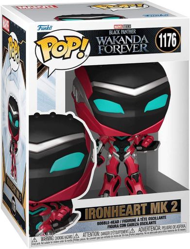 Фигурка Железное Сердце MK 2 — Funko Pop! MARVEL: BLACK PANTHER: WAKANDA FOREVER — IRONHEART MK 2 #1176 (2009643)