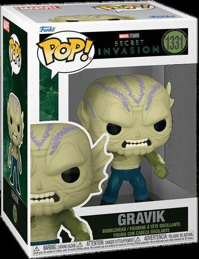 Фигурка Гравик — Funko Pop! MARVEL STUDIOS: SECRET INVASION — GRAVIK #1331 (2009673)