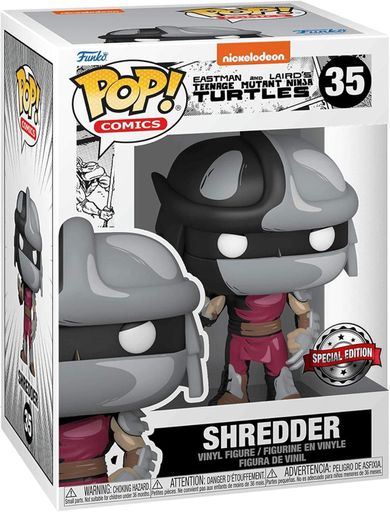 Фигурка Шреддер — Funko Pop! COMICS: TMNT — SHREDDER (EXCLUSIVE) #35 (2009686)