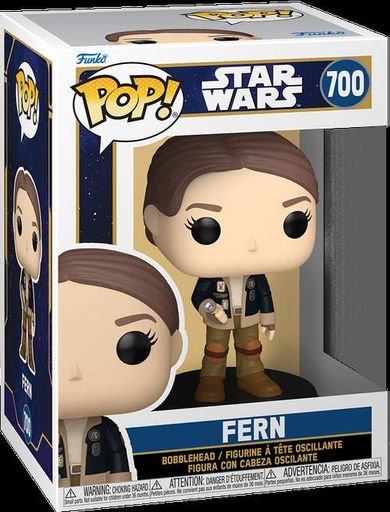 Фигурка Ферн с фонариком — Funko Pop! STAR WARS: SKELETON CREW — FERN WITH FLASHLIGHT #700 (2009702)