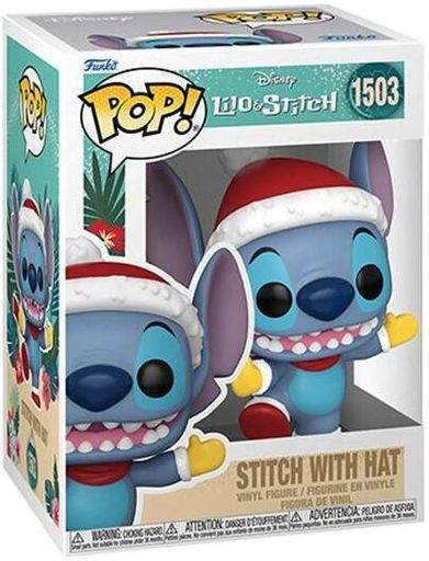 Фігурка Стіч у капелюсі — Funko Pop! DISNEY: LILO & STITCH — STITCH WITH HAT #1503 (2009747)