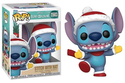 Фігурка Стіч у капелюсі — Funko Pop! DISNEY: LILO & STITCH — STITCH WITH HAT #1503 (2009747)