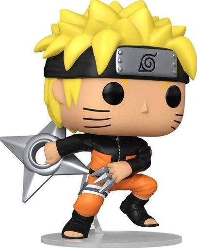 Фигурка Наруто Узумаки с кунаем и сюрикеном — Funko Pop! ANIMATION: NARUTO SHIPPUDEN — NARUTO UZUMAKI #1843 (2009758)