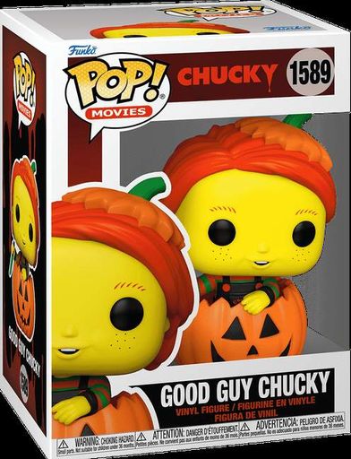 Фигурка Чаки (Хороший парень) — Funko Pop! MOVIES: CHILD'S PLAY — GOOD GUY CHUCKY #1589 (2009760)