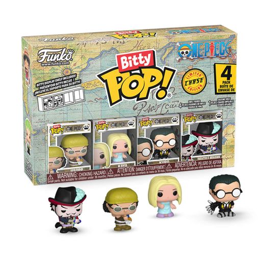 Набор фигурок Усопп - Funko Bitty Pop! ONE PIECE - USOPP (4 фигурки в ас.) (2009804)