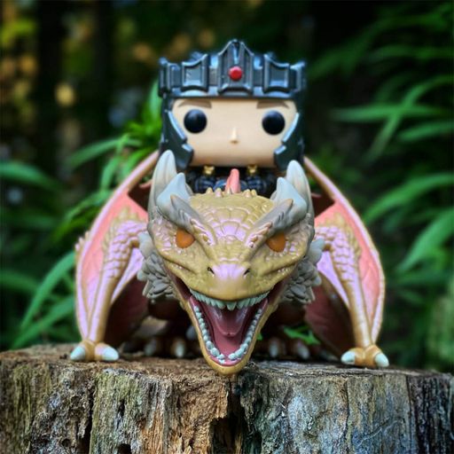Фигурка Эйгон Таргариен и Солнечный Огонь — Funko Pop! Rides: HOUSE OF THE DRAGON — AEGON TARGARYEN WITH SUNFYRE #135 (2009832)