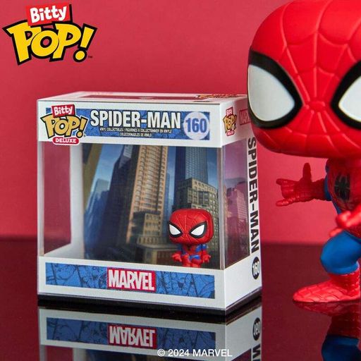 Фигурка Bitty Pop! Deluxe: MARVEL — SPIDER-MAN (CITYSCAPE) #160 (2009876)