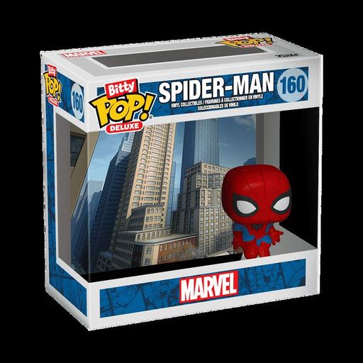Фигурка Bitty Pop! Deluxe: MARVEL — SPIDER-MAN (CITYSCAPE) #160 (2009876)