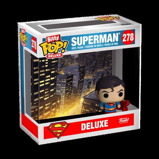 Фигурка Bitty Pop! Deluxe: DC — SUPERMAN (CITYSCAPE) #278 (2009882)