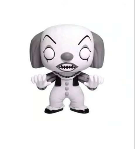 Фигурка Пеннивайз (Черно-белое специальное издание) — Funko Pop! MOVIES: IT — PENNYWISE (BLACK & WHITE SPECIAL EDITION) #55 (2010013)