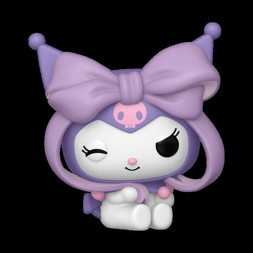 Фигурка Куроми с бантиком — Funko Pop! SANRIO: KUROMI WITH BOW #128 (2010088)