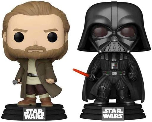 Набор фигурок Оби-Ван Кеноби и Дарт Вейдер (Специальное издание) — Funko Pop! STAR WARS: OBI-WAN KENOBI & DARTH VADER 2-PACK (SPECIAL EDITION EXCLUSIVE) #64905 (2010098)