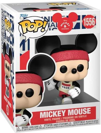 Фигурка Микки Маус (Бегун / 1928) — Funko Pop! DISNEY: MICKEY AND FRIENDS — MICKEY MOUSE (RUNNER) #1556 (2010104)