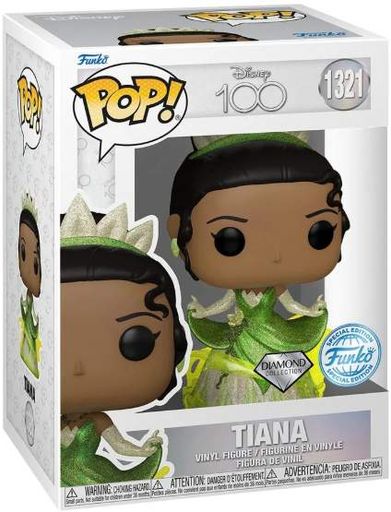 Фігурка Принцеса Тіана (Алмазна серія, Ювілей Disney 100) — Funko Pop! DISNEY 100: TIANA (DIAMOND EDITION) #1321 (2010107)