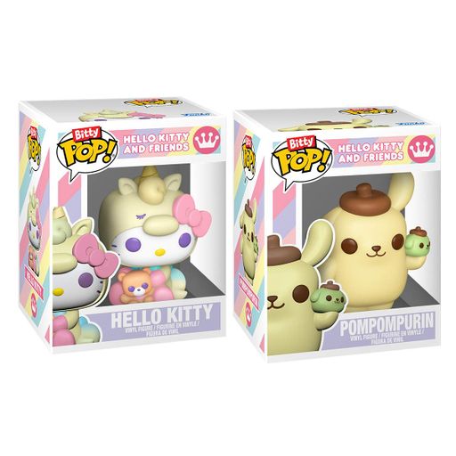 Набор игровых фигурок Bitty POP! серии Sanrio — HELLO KITTY & POMPOMPURIN #94212 (2010140)