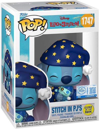 Фигурка Стич (Светится в темноте) — Funko Pop! DISNEY: LILO AND STITCH S4 — STITCH (GLOW IN THE DARK) #1747 (2010141)