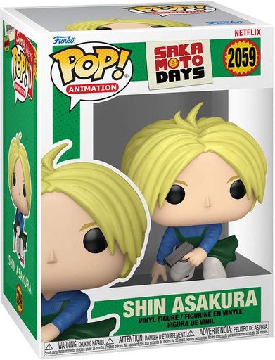 Фігурка Шін Асакура — Funko Pop! ANIMATION: SAKAMOTO DAYS — SHIN ASAKURA #2059 (2010161)