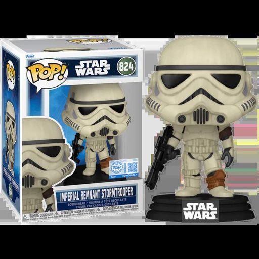 Фигурка Имперский штурмовик — Funko Pop! STAR WARS: THE MANDALORIAN & GROGU — IMPERIAL REMNANT TROOPER #824 (2010168)
