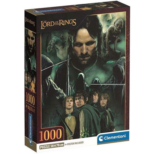 Пазл Властелин Колец – 1000 шт. Clementoni 39963 (2010171)