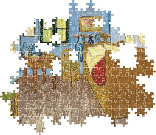 Пазл CLEMENTONI: MUSEUM COLLECTION — ВИНСЕНТ ВАН ГОГ «СПАЛЬНАЯ В АРЛЕ» (1000 элементов) 37092 (2010256)