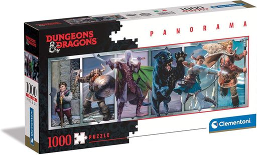 Пазл Dungeons&Dragons (Подземелья и драконы) – 1000 шт. Clementoni 39736 (2010268)
