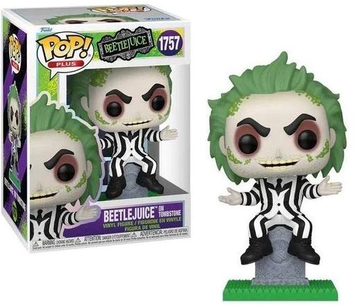 Фигурка Битлджус на надгробии — Funko Pop! PLUS: BEETLEJUICE BEETLEJUICE — BEETLEJUICE ON TOMBSTONE #1757 (2010269)