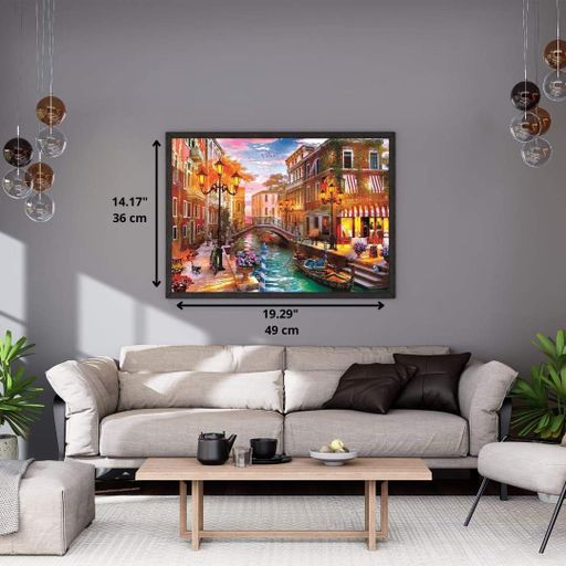 Пазл Clementoni: High Quality Collection — Sunset over Venice / Закат над Венецией (500 элементов) — 35586 (2010306)