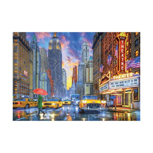 Пазл Clementoni: High Quality Collection — Rainy Manhattan / Дождливый Манхэттен (2000 элементов) — 32086 (2010329)