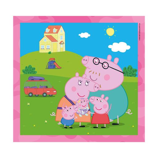 Пазл Clementoni: SuperColor — Peppa Pig / Свинка Пеппа (3 x 48 элементов) — 25001 (2010381)
