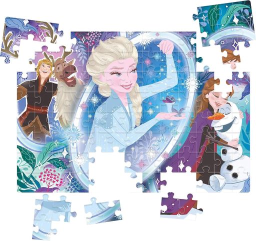 Пазл Clementoni: SuperColor — Disney Frozen 2 / Холодное сердце 2 (104 элемента) — 25737 (2010382)