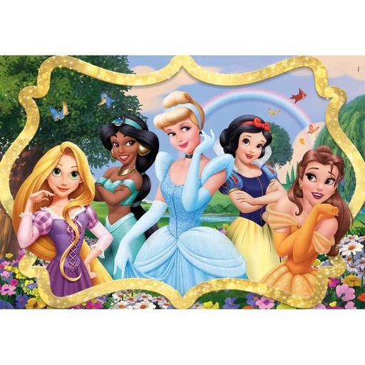 Пазл Clementoni: SuperColor — Disney Princess / Принцессы Диснея (104 элемента) — 25058 (2010385)