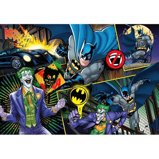 Пазл Clementoni: SuperColor — DC Batman / Бэтмен (104 элемента) — 25031 (2010404)
