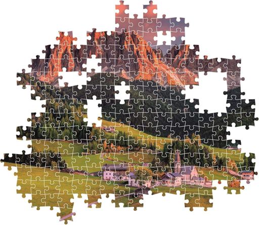 Пазл Clementoni: High Quality Collection — Magical Dolomites / Волшебные Доломиты (1000 элементов) — 39953 (2010429)