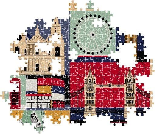 Пазл Clementoni: Style in the City London (1000 элементов) — 39844 (2010446)