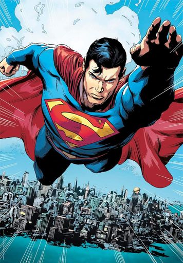 Пазл Clementoni: SuperColor — Superman / Супермен (180 элементов) — 29801 (2010457)