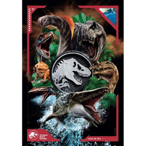 Пазл Clementoni: SuperColor — Jurassic World / Мир Юрского периода (180 элементов) — 29098 (2010460)