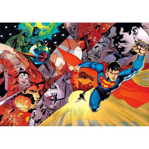 Пазл Clementoni: SuperColor — DC Superman / Супермен (104 элемента) — 25075 (2010535)