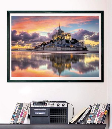 Пазл Clementoni: High Quality Collection — Wonderful Mont Saint-Michel / Чудесный Мон-Сен-Мишель (1000 элементов) — 39769 (2010554)