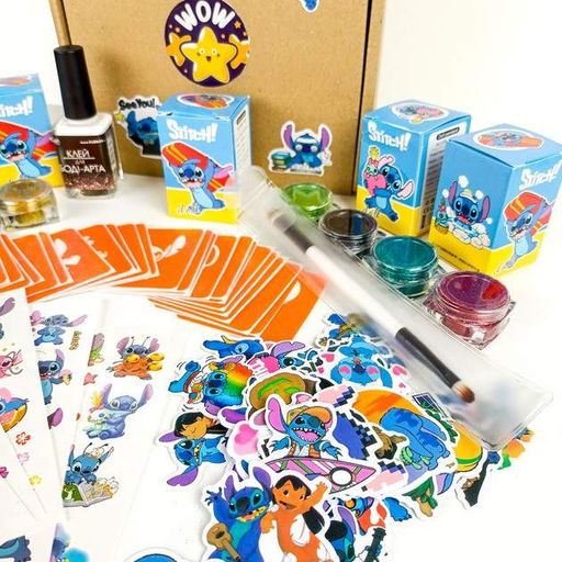 Набор для био-тату "Wow Box Стич" wow-box-stich-5 для 5 детей (2010568)