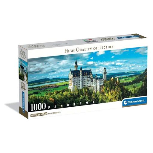 Пазл Clementoni: High Quality Collection — Neuschwanstein Castle / Замок Нойшванштайн (1000 элементов) — 39940 (2010577)
