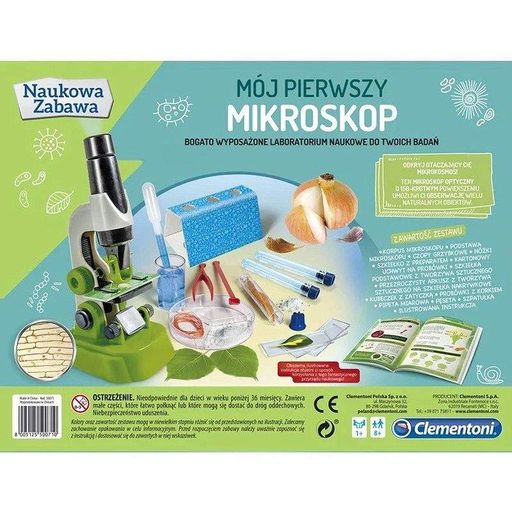 Научный набор Мой первый мини микроскоп - Clementoni 50071 (2010591)