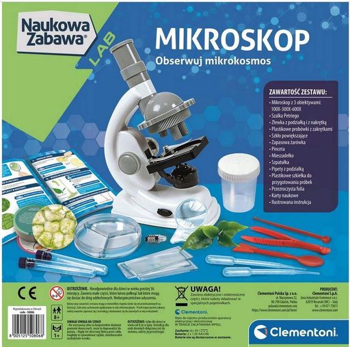 Научный набор Оптический микроскоп - Clementoni 50806 (2010597)
