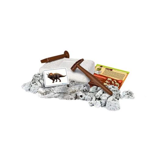 Научный набор раскопки скелета динозавра Трицератопс - Clementoni 50860 (2010599)