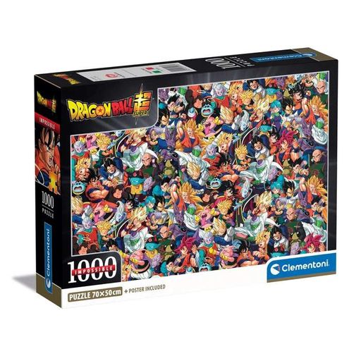 Пазл Драгон Болл (Dragon Ball) - 1000 шт Clementoni 39918 (2010620)