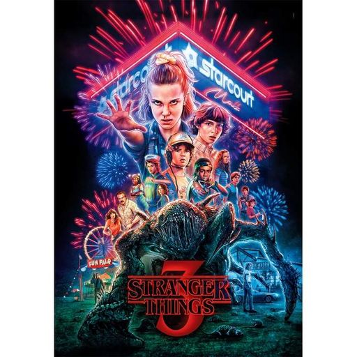 Пазл Stranger Things (Удивительные чудеса) – 1000 шт Clementoni 39979 (2010654)