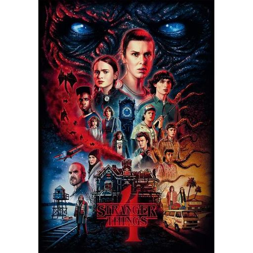 Пазл Stranger Things (Удивительные чудеса) – 1000 шт Clementoni 39980 (2010663)